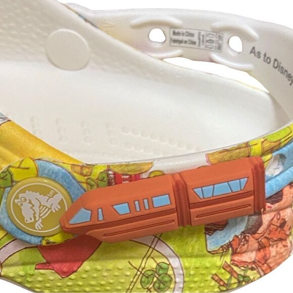 Disney Parks Crocs Magic Kingdom Park Guide Vault Collection 50th Anniversary - Picture 12 of 16